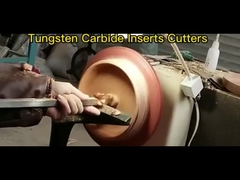 ปลายคาร์ไบด์รูปทรงเพชร สิ่วกลึงไม้ ODM OEM